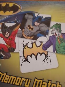 DC Batman Memory Match Game By Cardinal New, NIB, Sealed Comic 