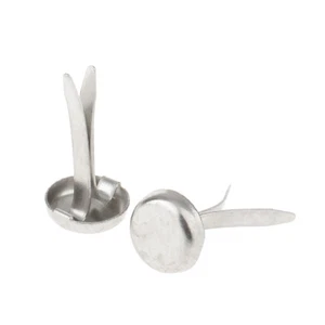 400x Silver Paper Brads Decorative Split Pins Metal Fasteners Scrapbooking - Picture 1 of 12