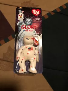Rare Glory The Bear 1999 McDonald's Ty Beanie Baby 1993 Error Original Packaging - Picture 1 of 6