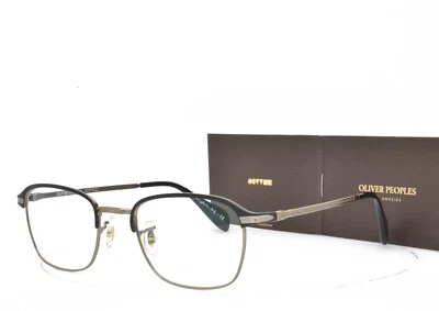 Gafas Oliver Peoples SAXTON 5197 50-20-140 negras doradas antiguas Foto 1 de 4