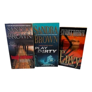 Lot of 3 Hard Cover Books by Sandra Brown Preowned Paperback - Picture 1 of 6