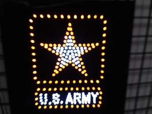US ARMY LED Leuchtreklame, Fensterschild, Ladenschild, Geschäftsschild Schild, Smoke Shop - Bild 1 von 1