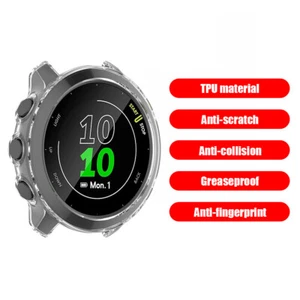 Protectors Shell Case Frame for Forerunner 55/158 Smartwatch (White) Hot - Zdjęcie 1 z 8