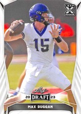 2023 Leaf Draft Football Trading Cards (Base or Autographs) Pick From List 1-H