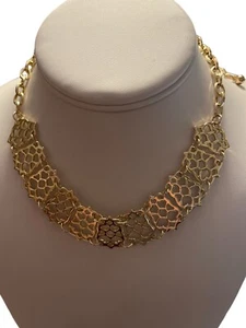 APT. 9 Women's Gold Plated Short Statement Necklace NWT - Picture 1 of 2
