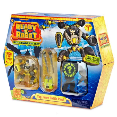 NEW Ready 2 Robot Tag-Team Battle Pack Series 1 Mongo w/ Mystery Figure Mechbots - Image 1 of 4