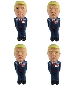 Trump Dog Toy Soft Latex Rubber Squeaker Fun Parody Play Toss - Choose Quantity - Picture 1 of 64