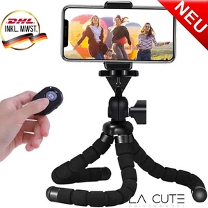 Smartphone Handy Stativ Selfie Stick Tripod Ständer Halter Bluetooth TikTok - Bild 1 von 7