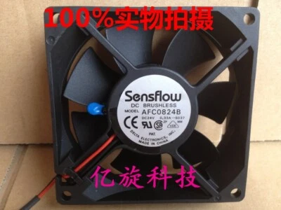 Delta AFC0824B 8025 24V 0.33A double ball converter cooling fan - Image 1 of 2