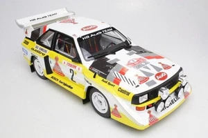 AUDI S1 E2 Quattro Rally Mondiali 1986 Gr.B Montecarlo #2 Röhrl Resina Otto RARA 1:18 - Foto 1 di 7