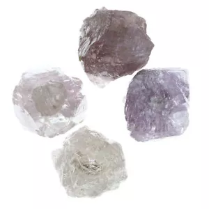 Lotto di diamanti traslucidi grezzi naturali sciolti grezzi colore rosa estratto dalla terra 1,45 carati - Foto 1 di 1
