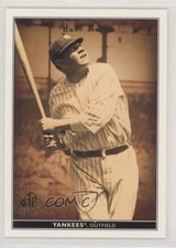 2002 SP Legendary Cuts Babe Ruth #4 HOF