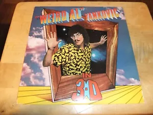 Vtg 1984 WEIRD AL YANKOVIC IN 3-D Record 1ST PRESSING Lp OG VINYL NEAR MINT/EXC - Picture 1 of 9