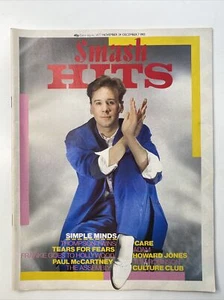 SIMPLE MINDS : SMASH HITS MAGAZINE 1983 - McCARTNEY / HOWARD JONES / ADAM ANT - Bild 1 von 12