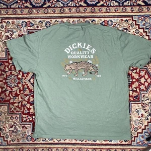 Dickies Green Workwear T Shirt Size XL Casual Men’s - Picture 1 of 7