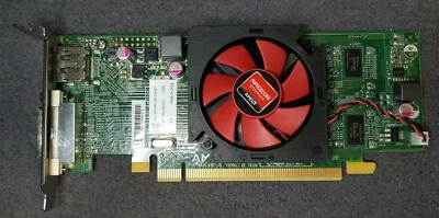 Radeon Graphics 1/2 height Card HD 6450 1GB DDR3 Dell AMD Video  and bracket - Image 1 of 4