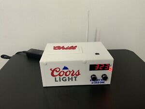 Coors Light ESPN College Football Countdown Digital Clock Beer Fridge NEW! RARE!