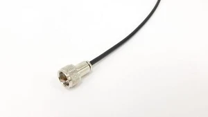 Messi and Paoloni Airborne 5 .197" (5mm) 50 Ohm Coax, 9 ft with PL-259 - Picture 1 of 2