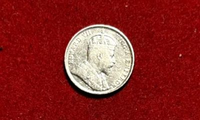 Straits Settlements 1902 5 Cents KM#20 Silver Coin T635a - Image 1 of 2