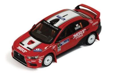 1/43 IXO RAM452 Mitsubishi Lancer Evo X 2007 Rally Hokkaido #1 Taguchi & Murphy Foto 1 de 3