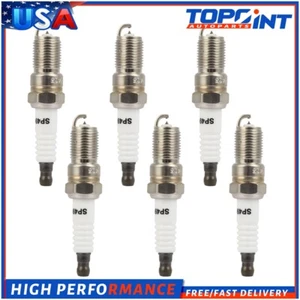 6x Iridium Spark Plugs For 2002-2008 Jaguar X-Type S-Type 3.0L V6 4968 TR6AP13E - Bild 1 von 6