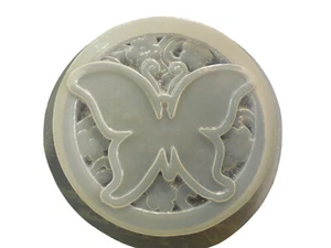 Round Butterfly Stepping Stone Concrete Cement Craft Mold 7256 Moldcreations - Picture 1 of 1