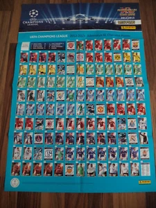 Panini Adrenalyn XL Champions League update 2012 2013 Checklist Poster 12/13 - Bild 1 von 1