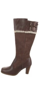 UGG Wildleder Kniehohe Motorradstiefel - Bild 1 von 5