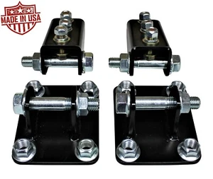 Bolt On Traction Bar Mounts for 2001-2010 Chevy GMC 2500 3500 6.6l Duramax - Picture 1 of 8