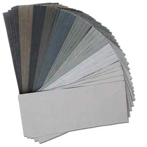 45pcs Wet Dry Sandpaper 400/600/ 800/1000/ 1200/1500/ 2000/2500/ 3000 Grit Assor - Picture 1 of 4