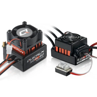 HobbyWing QuicRun 10BL60 RC ESC Bürstenlos 60A für 1/10 Short Course Trucks Auto - Bild 1 von 4