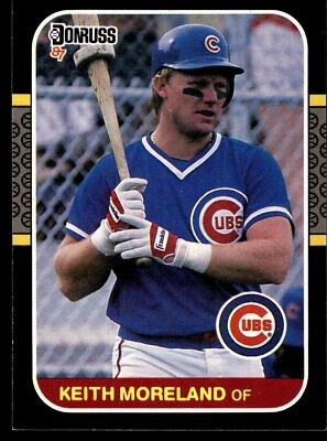 1987 Donruss #169 Keith Moreland - Image 1 of 2