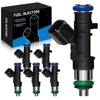 6Pcs/set Fuel Injector for Chrysler 300 Sebring Dodge Charger V6 3.5L 2.7L 4.0L Foto 1 de 4