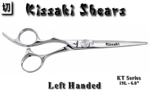 Kissaki KT Series Left Handed 19L 6.0" Hair Cutting Scissors Salon Hair Shears  - Picture 1 of 3