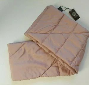 NUEVO CON ETIQUETAS VINCE CAMUTO MUJER INVIERNO BUFANDA ACOLCHADA 9" X 62" ROSA - Imagen 1 de 6
