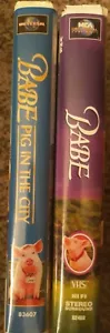 Universal VHS Babe Pig In The City - Picture 1 of 3