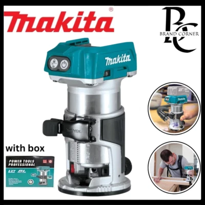 Makita 18V Brushless Laminate Trimmer Router, DRT50Z. AU Stock. - image 1 of 2