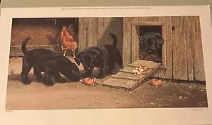 Kunstdruck "Mischief Makers" Wildlife von Jim Lamb S/N LE 1485/2000 - Bild 1 von 6