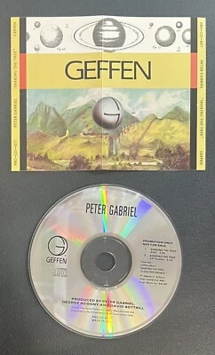 1990 Peter Gabriel: Shaking The Tree Near Mint Promo CD w/ Sleeve & Insert Foto 1 de 4
