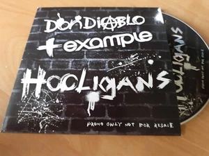 Don Diablo + Example - Hooligans - 8 Track PROMO CD. - Imagen 1 de 2