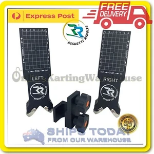 GO KART V2 INOX LASER WHEEL ALIGNMENT SYSTEM - ITALIAN RR - better than sniper - Picture 1 of 7