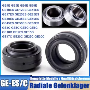 Radiale Gelenklager Gelenkbuchse GE-ES or GE-C 4 5 6 8 10 12 15 17 20 25 bis 60 - Bild 1 von 54