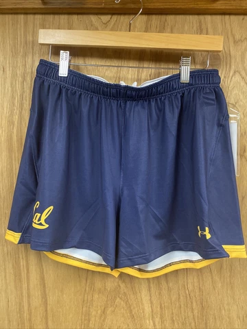 Under Armour Women's Cal Golden Bears Size Medium Soccer Shorts Athletic NEW Cover