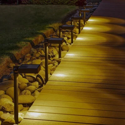 Tommy Bahama Solar LED Pathway Down Light, Adjustable Head, 40 Lumen, 6-pack NEW - Image 1 of 2