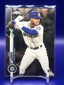 2020 Topps Chrome #186 Kyle Lewis - Picture 1 of 2