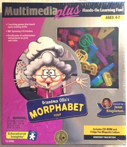 Grandma Ollie's Morphabet Soup Hands-On-Learning Fun! [Win & Mac CD-ROM] - Picture 1 of 5