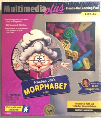 Grandma Ollie's Morphabet Soup Hands-On-Learning Fun! [Win & Mac CD-ROM] - Image 1 of 4