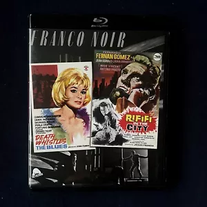 Jess Franco Noir Blu Ray Severin Death Whistles The Blues + Rififi In The City - Foto 1 di 3