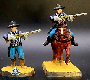 Painted Characters of Western 7th Cavalry Regiment collection miniature - Picture 1 of 6