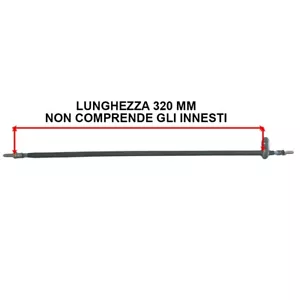 Resistenza Lineare 320 W / 320 mm / 115 V per Fornetto Universale - Foto 1 di 6